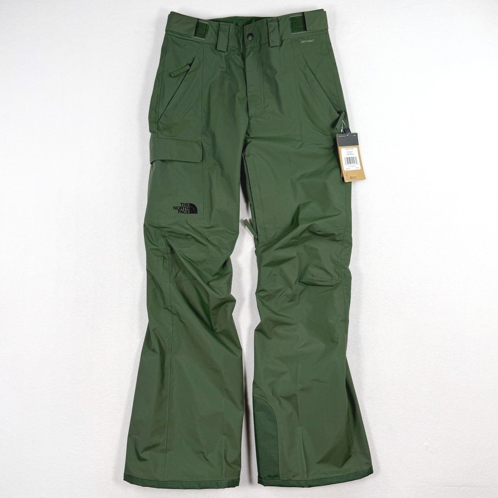 The North Face Freedom Ski Snow Pant Size XS Mens Pine Green NEW
